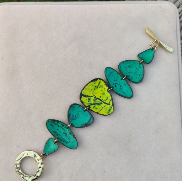 Unique Vintage artisan bracelet - Picture 4 of 4